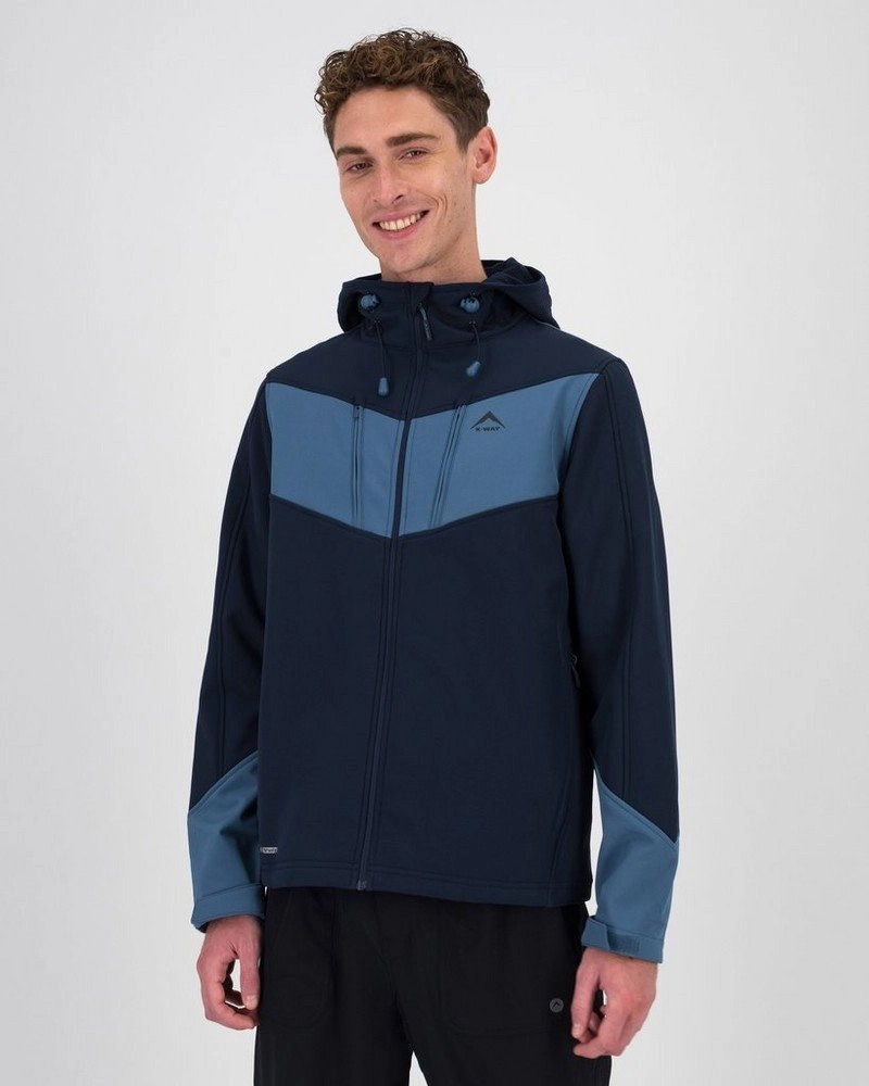 K-Way Men’s Benji Softshell Hoodie